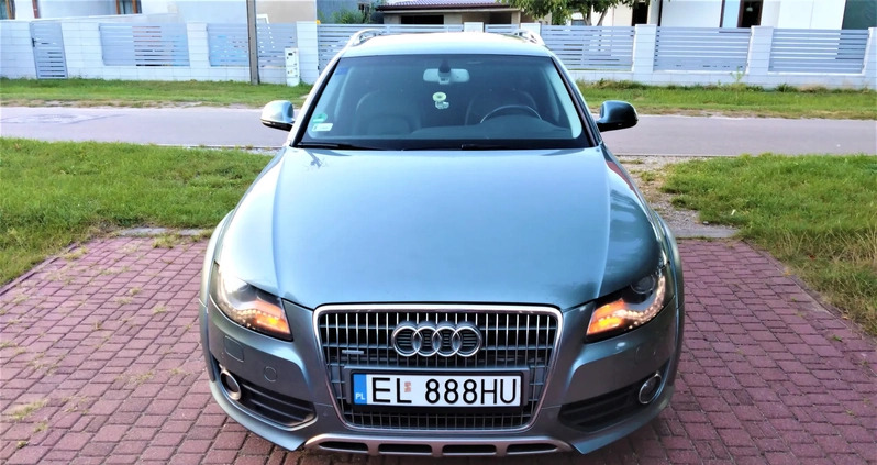 Audi A4 Allroad cena 42500 przebieg: 231000, rok produkcji 2009 z Łódź małe 56